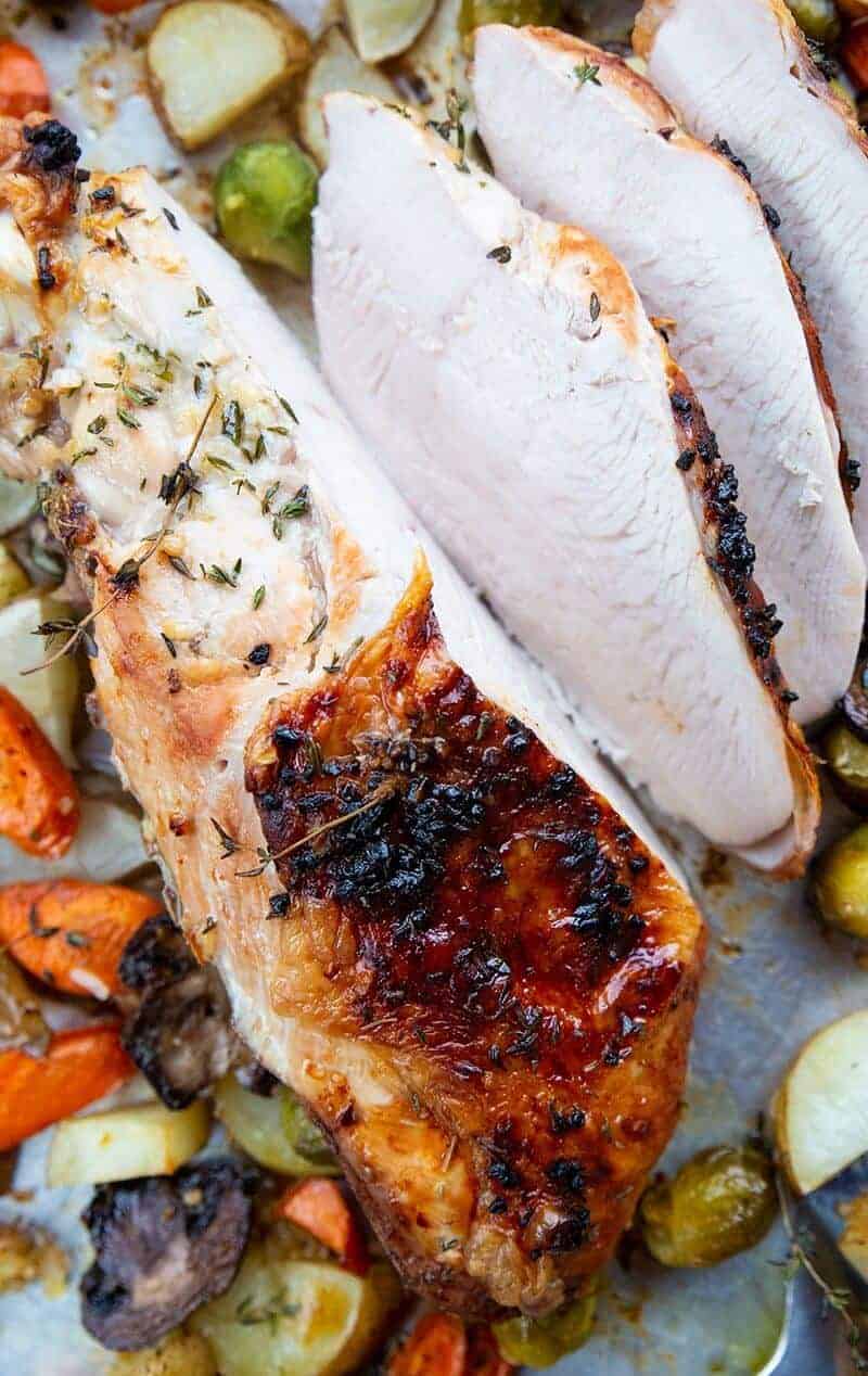 Roasted Turkey Breast: Ideal for Small Groups & Any Season